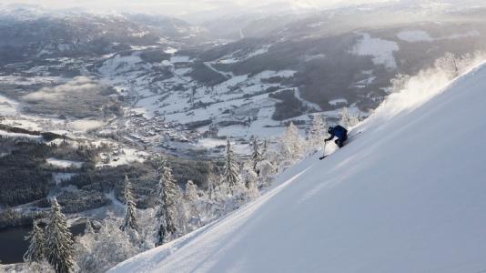 Høydeopphold mellom 57 og 820 moh