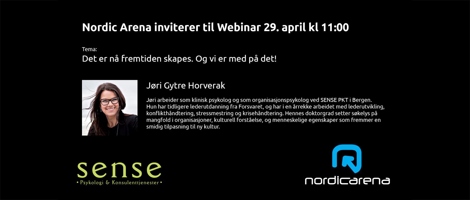 Webinar onsdag 29.april kl 11:00