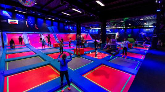 Familiekveld på Rush Trampolinepark