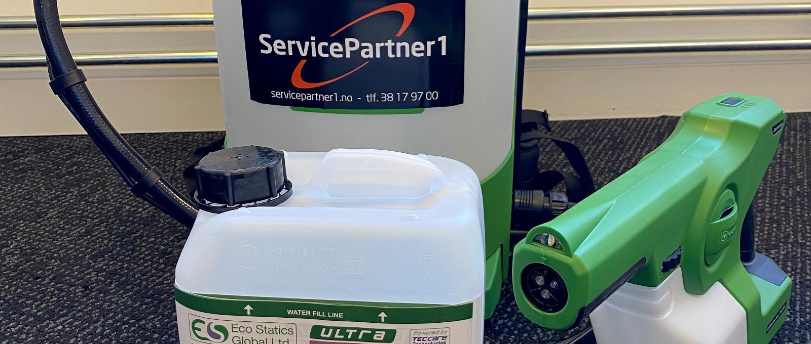 ServicePartner 1 bekjemper koronavirus