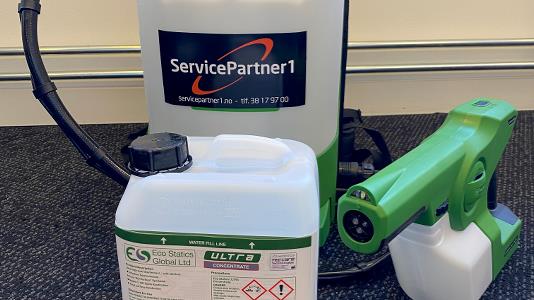 ServicePartner 1 bekjemper koronavirus