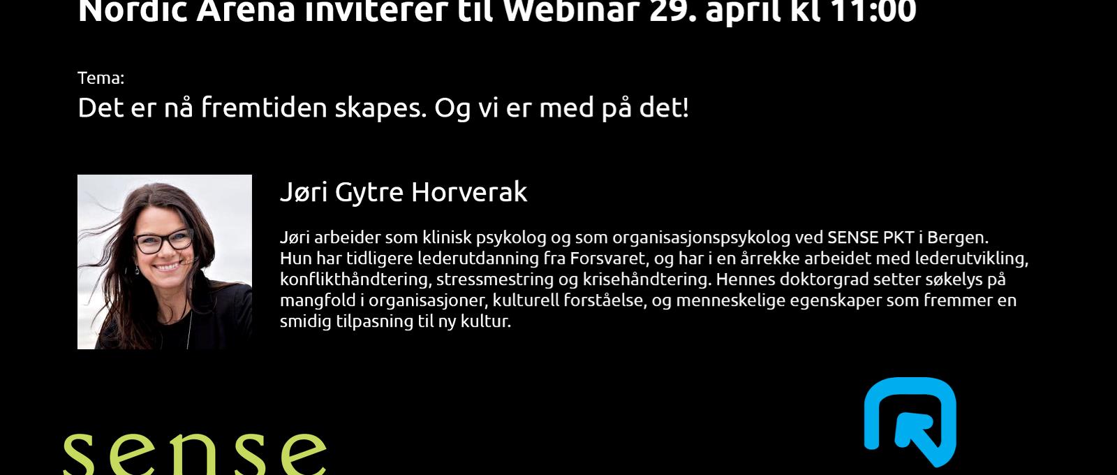 Webinar onsdag 29. april kl. 11