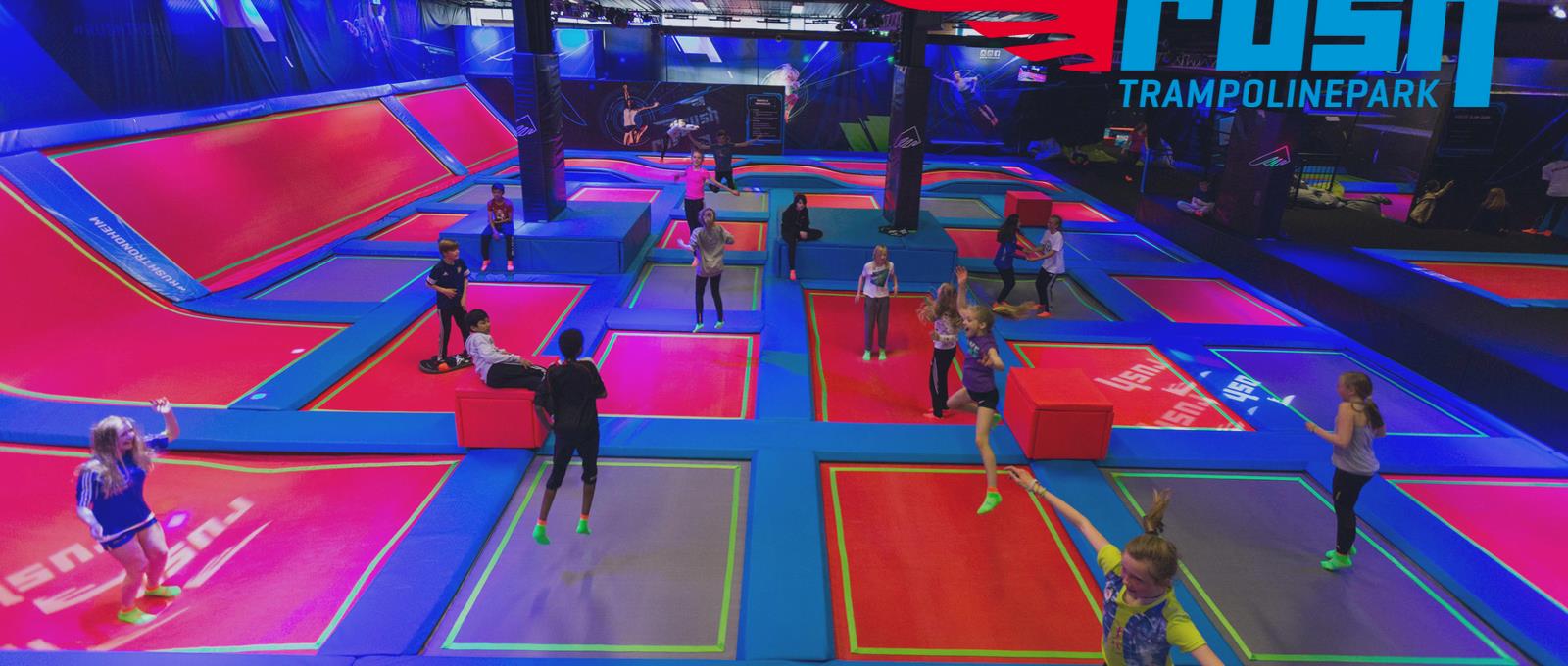 Familiedag på Rush Trampolinepark
